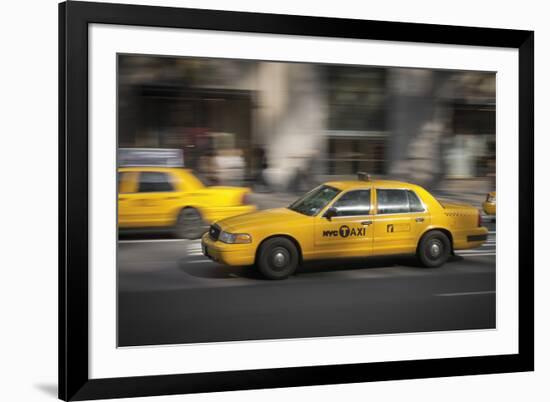 NYC Taxi-Alan Copson-Framed Giclee Print