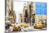 NYC Taxis - In the Style of Oil Painting-Philippe Hugonnard-Mounted Giclee Print