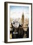 NYC Telescope - In the Style of Oil Painting-Philippe Hugonnard-Framed Giclee Print