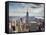 NYC the Empire-Nina Papiorek-Framed Stretched Canvas