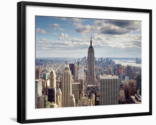 NYC the Empire-Nina Papiorek-Framed Photographic Print