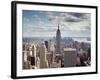 NYC the Empire-Nina Papiorek-Framed Photographic Print