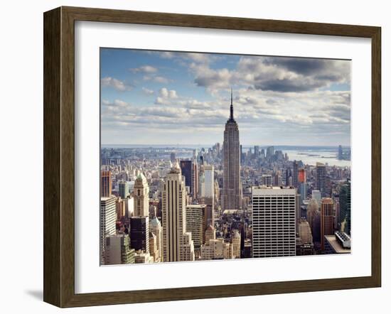 NYC the Empire-Nina Papiorek-Framed Photographic Print