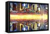 NYC Twin II-Philippe Hugonnard-Framed Stretched Canvas