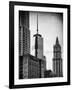 NYC University Campus and One World Trade Center (1WTC)-Philippe Hugonnard-Framed Photographic Print