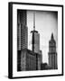 NYC University Campus and One World Trade Center (1WTC)-Philippe Hugonnard-Framed Photographic Print