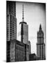 NYC University Campus and One World Trade Center (1WTC)-Philippe Hugonnard-Mounted Photographic Print