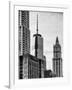 NYC University Campus and One World Trade Center (1WTC)-Philippe Hugonnard-Framed Photographic Print