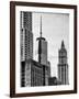 NYC University Campus and One World Trade Center (1WTC)-Philippe Hugonnard-Framed Photographic Print