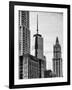 NYC University Campus and One World Trade Center (1WTC)-Philippe Hugonnard-Framed Photographic Print