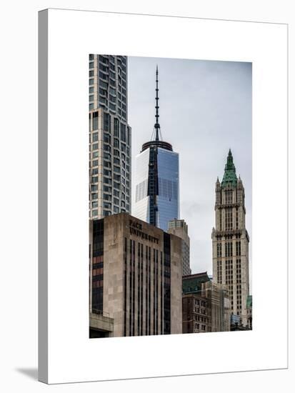 NYC University Campus and One World Trade Center (1WTC)-Philippe Hugonnard-Stretched Canvas