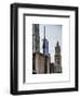 NYC University Campus and One World Trade Center (1WTC)-Philippe Hugonnard-Framed Art Print