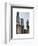 NYC University Campus and One World Trade Center (1WTC)-Philippe Hugonnard-Framed Art Print