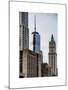 NYC University Campus and One World Trade Center (1WTC)-Philippe Hugonnard-Mounted Art Print