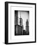 NYC University Campus and One World Trade Center (1WTC)-Philippe Hugonnard-Framed Art Print