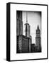 NYC University Campus and One World Trade Center (1WTC)-Philippe Hugonnard-Framed Stretched Canvas