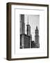 NYC University Campus and One World Trade Center (1WTC)-Philippe Hugonnard-Framed Art Print