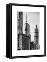 NYC University Campus and One World Trade Center (1WTC)-Philippe Hugonnard-Framed Stretched Canvas
