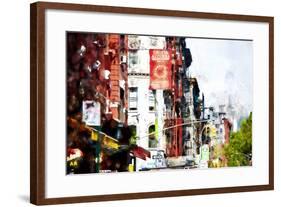 NYC Urban Landscape-Philippe Hugonnard-Framed Giclee Print