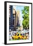 NYC Urban Scene II - In the Style of Oil Painting-Philippe Hugonnard-Framed Giclee Print