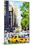 NYC Urban Scene II - In the Style of Oil Painting-Philippe Hugonnard-Mounted Giclee Print