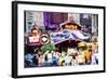 NYC Urban Scene II - In the Style of Oil Painting-Philippe Hugonnard-Framed Giclee Print