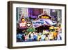 NYC Urban Scene II - In the Style of Oil Painting-Philippe Hugonnard-Framed Giclee Print