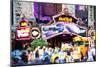 NYC Urban Scene II - In the Style of Oil Painting-Philippe Hugonnard-Mounted Giclee Print