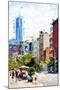 NYC Urban Scene IV - In the Style of Oil Painting-Philippe Hugonnard-Mounted Giclee Print
