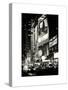 NYC Urban Scene with Yellow Taxis by Night - 42nd Street and Times Square - Manhattan - New York-Philippe Hugonnard-Stretched Canvas