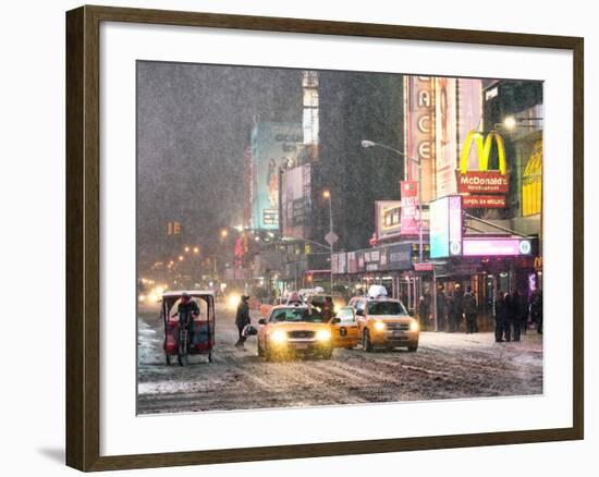 NYC Urban Scene-Philippe Hugonnard-Framed Photographic Print