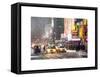 NYC Urban Scene-Philippe Hugonnard-Framed Stretched Canvas