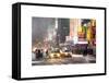 NYC Urban Scene-Philippe Hugonnard-Framed Stretched Canvas