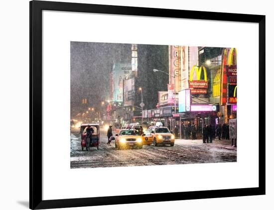 NYC Urban Scene-Philippe Hugonnard-Framed Art Print