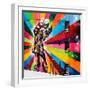 NYC Urban Street Art in Manhattan, in Winter-Philippe Hugonnard-Framed Photographic Print