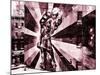 NYC Urban Street Art in Manhattan, in Winter-Philippe Hugonnard-Mounted Photographic Print