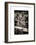 NYC Urban Street Art in Manhattan, in Winter-Philippe Hugonnard-Framed Art Print