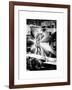 NYC Urban Street Art in Manhattan, in Winter-Philippe Hugonnard-Framed Art Print