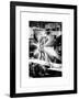 NYC Urban Street Art in Manhattan, in Winter-Philippe Hugonnard-Framed Art Print