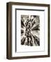 NYC Urban Street Vintage Art in Chelsea in Winter-Philippe Hugonnard-Framed Art Print