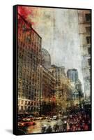 NYC Vertigo-Ken Roko-Framed Stretched Canvas