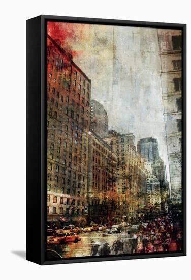 NYC Vertigo-Ken Roko-Framed Stretched Canvas