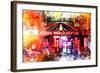 NYC Watercolor Collection - 25 Cents-Philippe Hugonnard-Framed Art Print