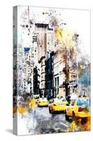 NYC Watercolor Collection - 401 Broadway-Philippe Hugonnard-Stretched Canvas