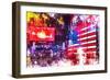 NYC Watercolor Collection - American Colors-Philippe Hugonnard-Framed Art Print