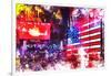 NYC Watercolor Collection - American Colors-Philippe Hugonnard-Framed Art Print