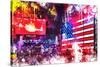 NYC Watercolor Collection - American Colors-Philippe Hugonnard-Stretched Canvas