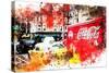 NYC Watercolor Collection - American Traffic-Philippe Hugonnard-Stretched Canvas