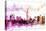 NYC Watercolor Collection - Between-Philippe Hugonnard-Stretched Canvas