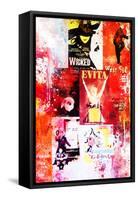 NYC Watercolor Collection - Broadway Shows II-Philippe Hugonnard-Framed Stretched Canvas